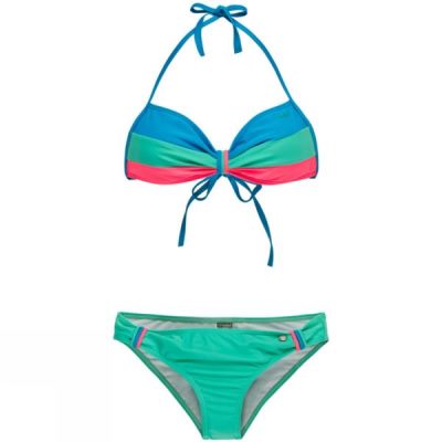 Bikini Protest Hiapo Bandeau Mujer - Azules - Chile LEX840267